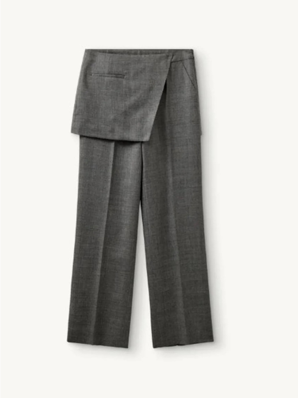 The Garment PINE SKIRT PANTS GREY MELANGE - Picture 3 of 4